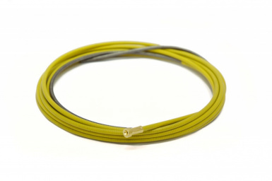 Изолированный стальной канал жёлтый &#216; 1.2-1.6mm, 5m